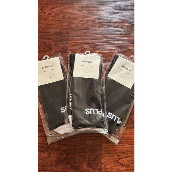Daniel Patrick 3 Pack Men's Surplus Socks Black One Size New Sealed Designer! - Picture 1 of 4
